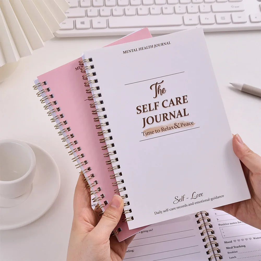 50 Sheets A5 Daily Self Care Journal Daily Planner Guide for More Affirmation Reflection Optimism Positivity Happiness Notebook